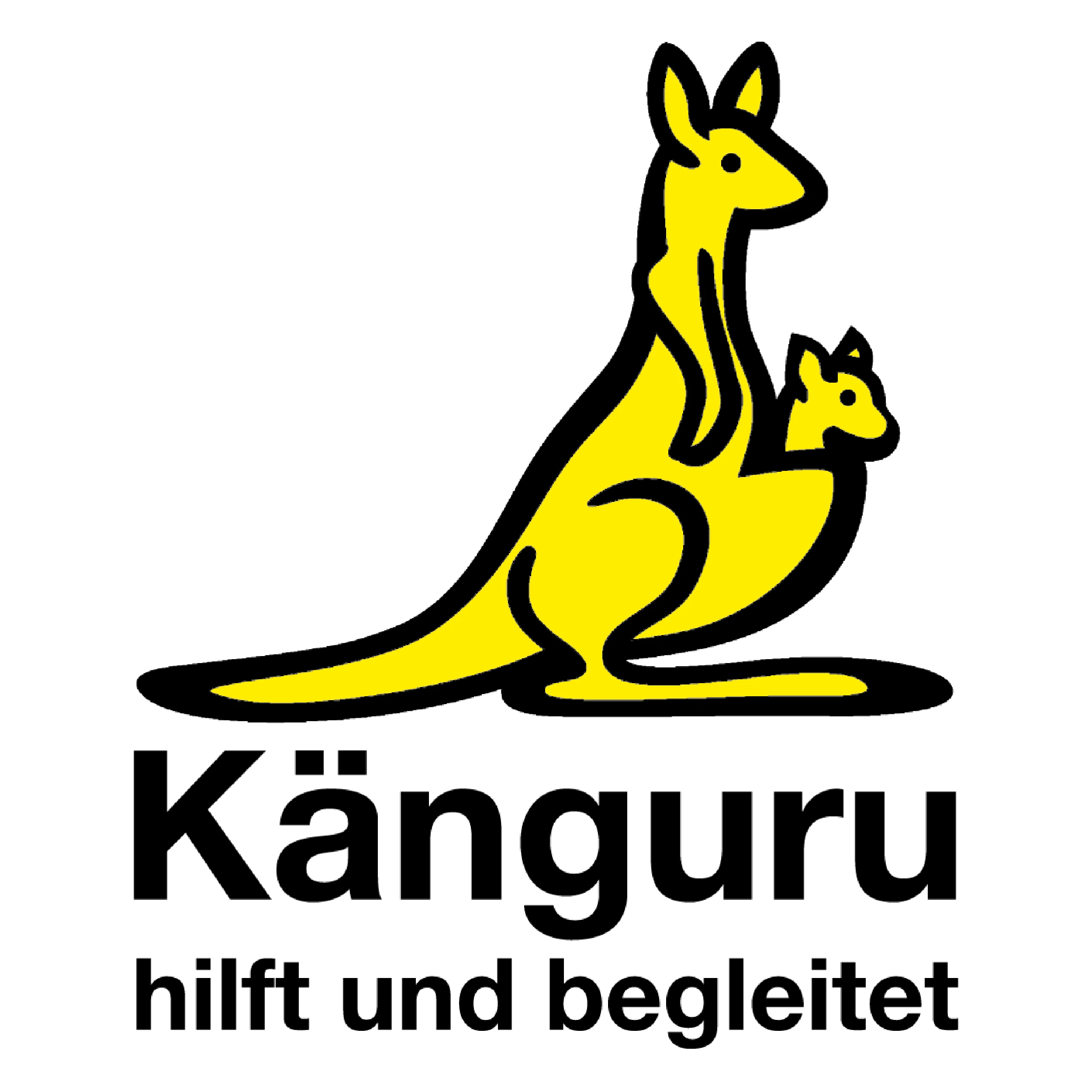 Känguru - hilft und begleitet Logo
